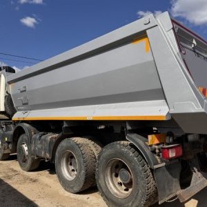 foto 8x8 dumper wanne EUR6 Phoenix TATRA/DAF kipper