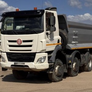 foto 8x8 dumper wanne EUR6 Phoenix TATRA/DAF kipper