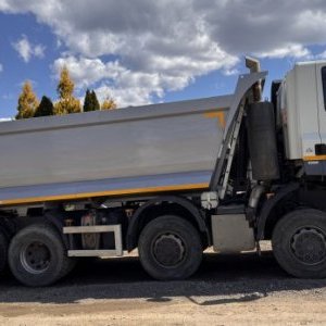 foto 8x8 dumper wanne EUR6 Phoenix TATRA/DAF kipper