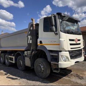 foto 8x8 dumper wanne EUR6 Phoenix TATRA/DAF kipper