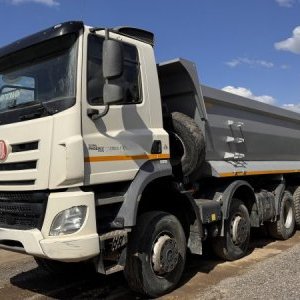 foto 8x8 dumper wanne EUR6 Phoenix TATRA/DAF kipper