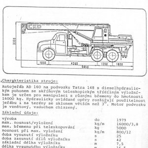 foto 16t autokran 6x6 TATRA kfz