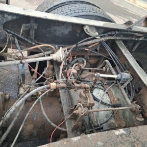 foto 26.6t kipper 6x6 Tatra 815 Segel Heizung kuplung